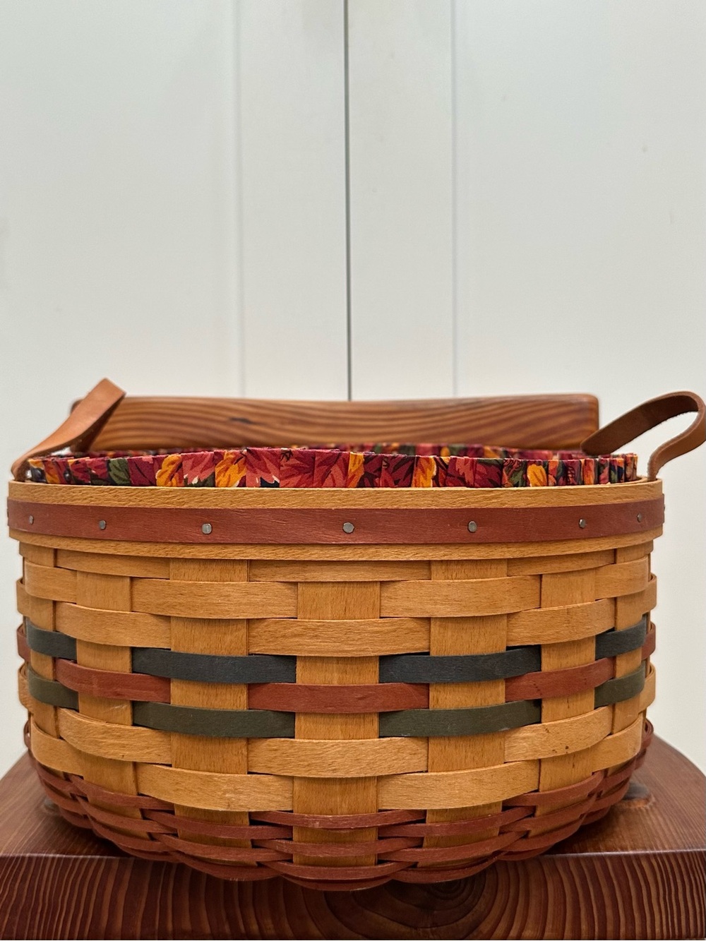 Longaberger Baskets 1995 Basket Vintage Home Decor